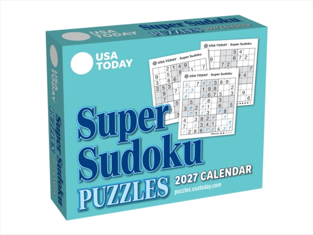 USA TODAY Super Sudoku 2027 Day-to-Day Calendar/Product Detail/Calendars & Diaries