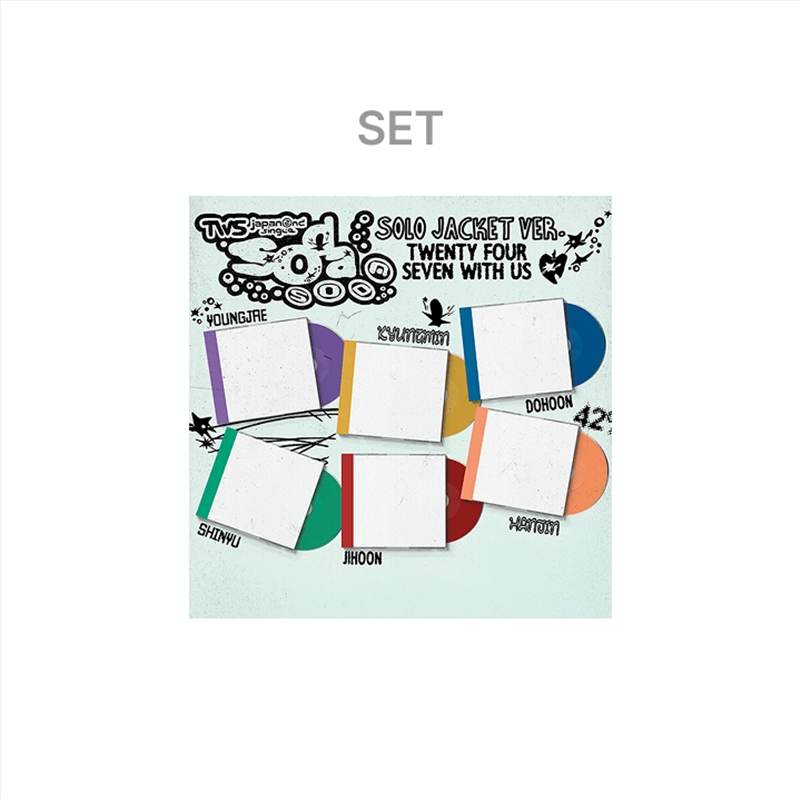 Tws - Soda Soda Japan 2nd Single Solo Jacket Ver Set/Product Detail/World