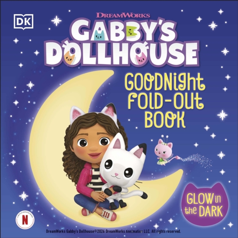 Gabby's Dollhouse Goodnight Fold-out Book/Product Detail/Early Childhood Fiction Books