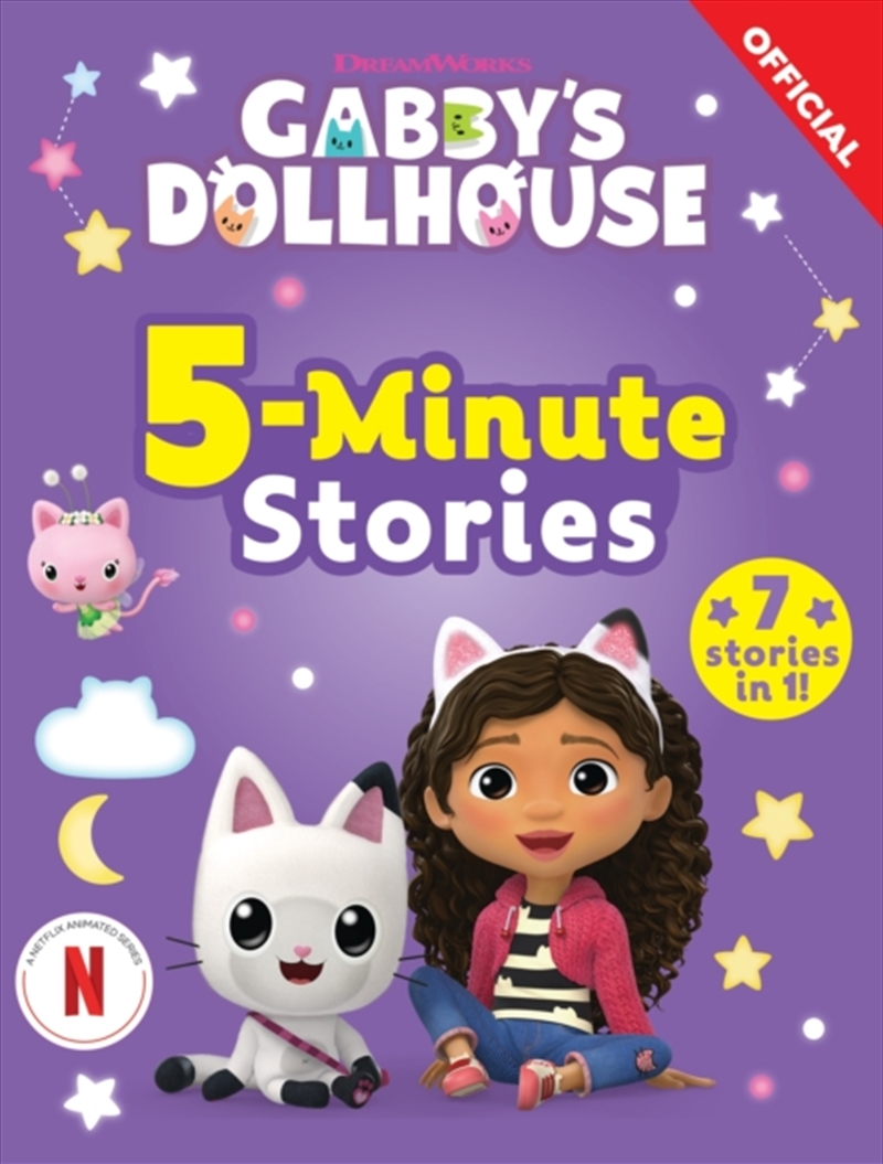 DreamWorks Gabby's Dollhouse: 5-Minute Stories : 7 bedtime tales from Gabby and the Gabby Cats/Product Detail/Early Childhood Fiction Books