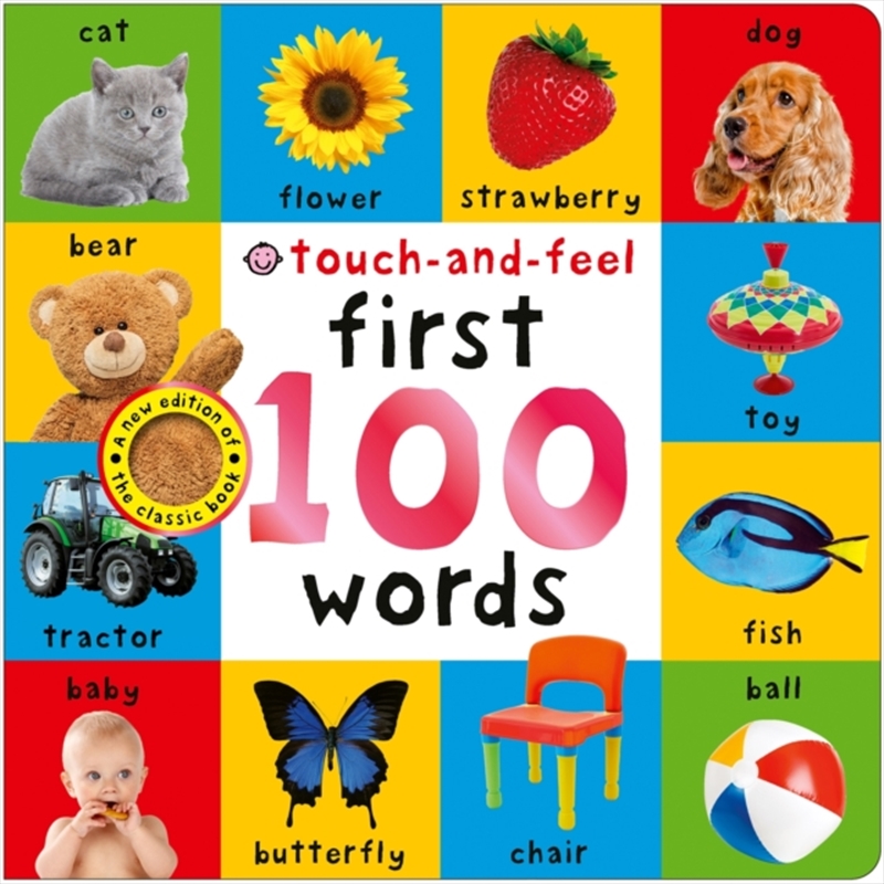 First 100 Words: Touch-and-Feel/Product Detail/Early Childhood Fiction Books
