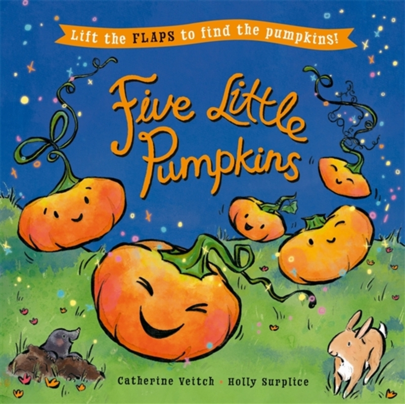 Five Little Pumpkins : A lift-the-flap Halloween picture book/Product Detail/Early Childhood Fiction Books