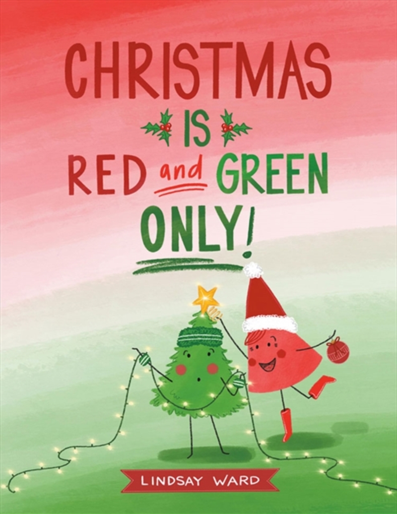 Christmas Is Red and Green Only/Product Detail/Early Childhood Fiction Books