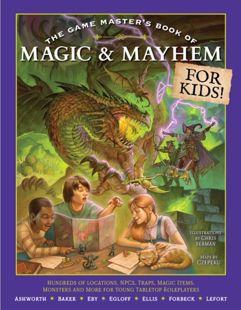 The Game Master's Book of Magic & Mayhem for Kids : Locations, NPCs, traps, dungeons, magic items, m/Product Detail/Childrens