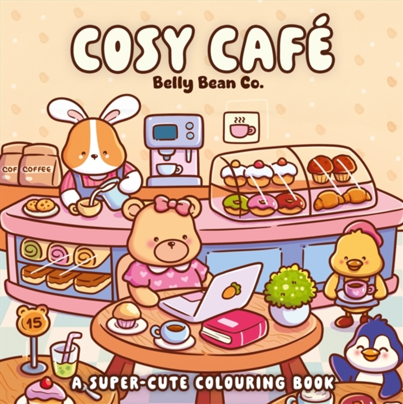 Cosy Cafe : A super-cute colouring book/Product Detail/Adults Colouring