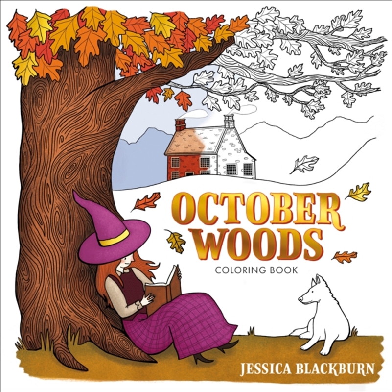 October Woods Coloring Book : A Coloring Book with Cozy Hygge Scenes of a Relaxing Autumn/Product Detail/Adults Colouring