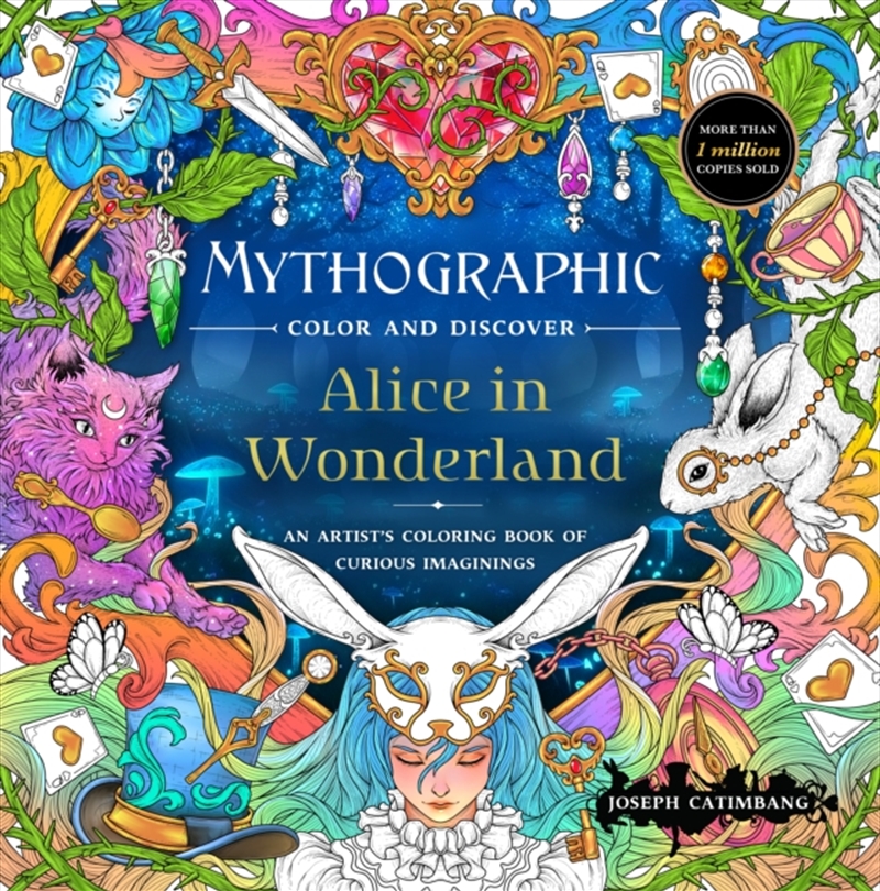 Mythographic Color and Discover: Alice in Wonderland : An Artist's Coloring Book of Curious Imaginin/Product Detail/Adults Colouring