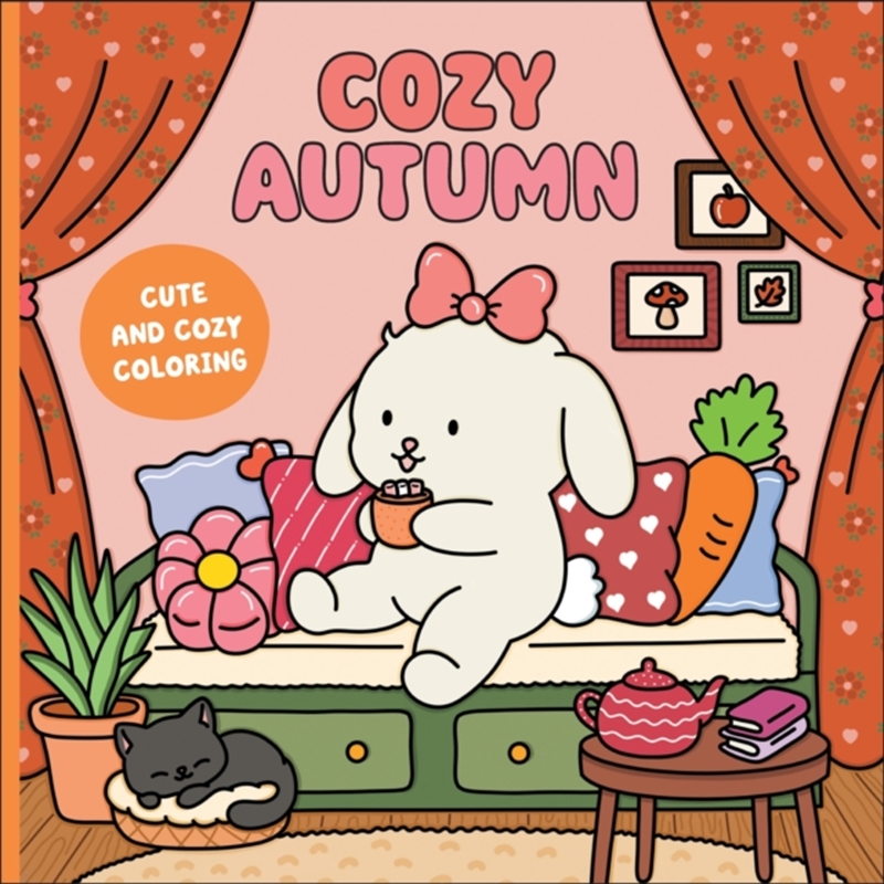 Cozy Autumn : A Cute & Cozy Coloring Book/Product Detail/Adults Colouring