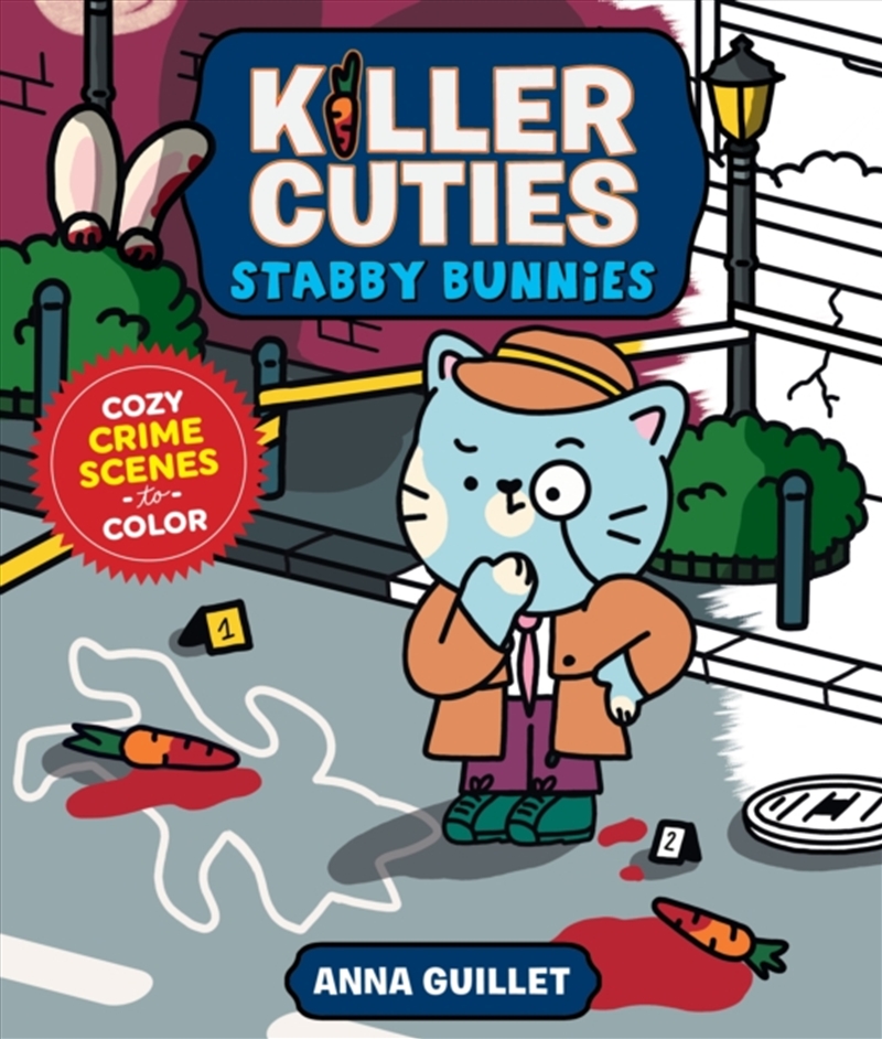 Killer Cuties: Stabby Bunnies : Cozy Crime Scenes to Color/Product Detail/Adults Colouring