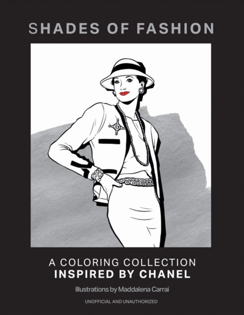 Shades of Fashion : A Colouring Collection Inspired by Chanel/Product Detail/Adults Colouring