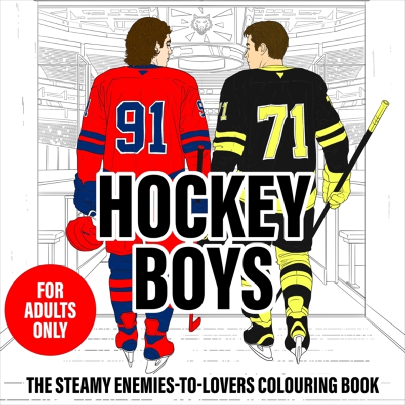 Hockey Boys : The Steamy Enemies-to-Lovers Colouring Book/Product Detail/Adults Colouring