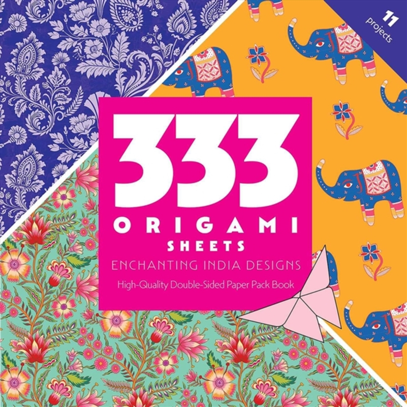 333 Origami Sheets Enchanting India Designs : High-Quality Double-Sided Paper Pack Book/Product Detail/Crafts & Handiwork