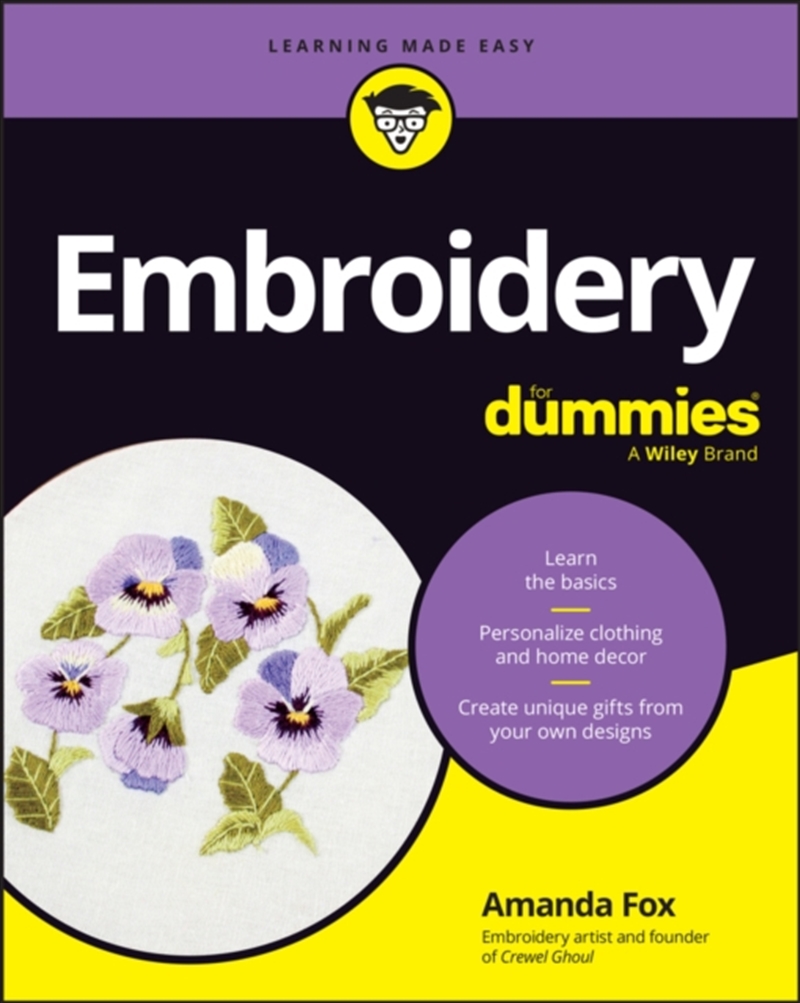 Embroidery For Dummies/Product Detail/Crafts & Handiwork