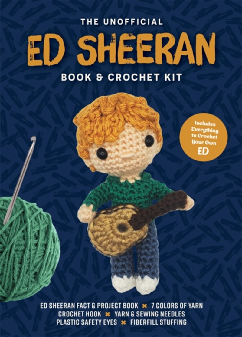 Unofficial Ed Sheeran Book and Crochet Kit : Includes Everything to Crochet Your Own Ed Sheeran/Product Detail/Crafts & Handiwork