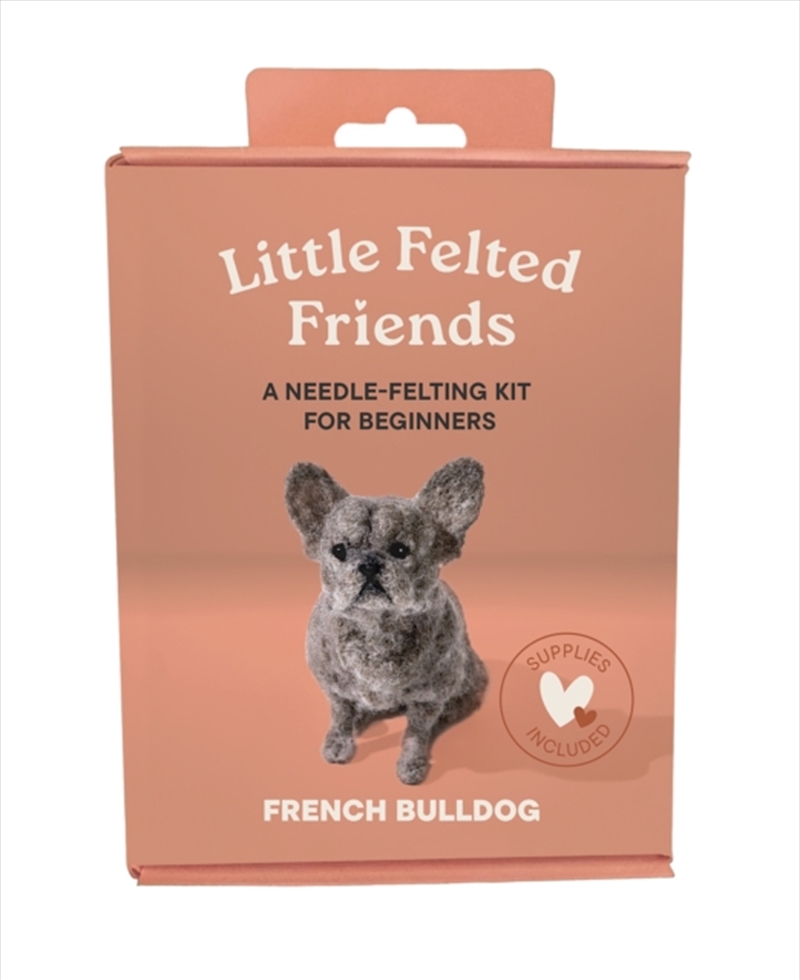 Little Felted Friends: French Bulldog : Dog Needle-Felting Beginner Kits with Needles, Wool, Supplie/Product Detail/Crafts & Handiwork