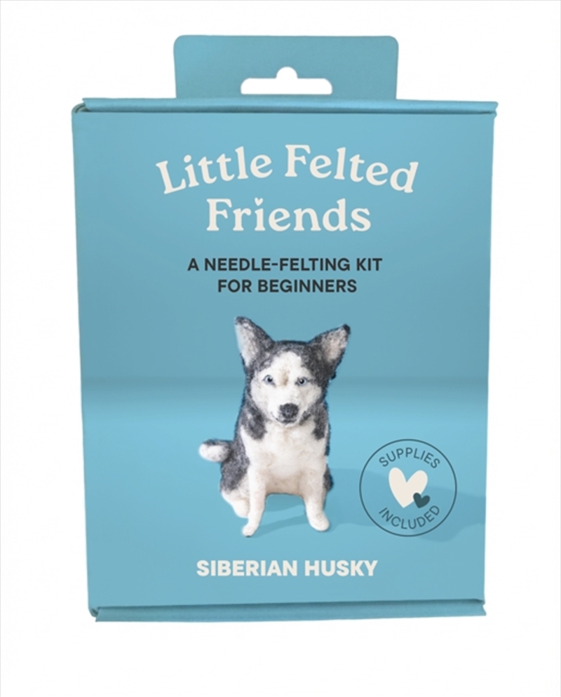 Little Felted Friends: Siberian Husky : Dog Needle-Felting Beginner Kits with Needles, Wool, Supplie/Product Detail/Crafts & Handiwork