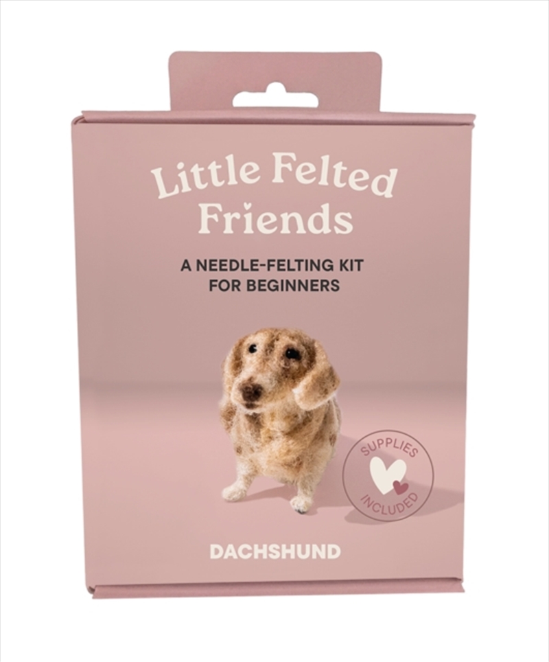 Little Felted Friends: Dachshund : Dog Needle-Felting Beginner Kits with Needles, Wool, Supplies, an/Product Detail/Crafts & Handiwork