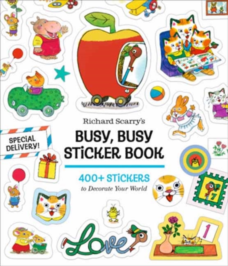 Richard Scarry's Busy, Busy Sticker Book : 400+ Stickers to Decorate Your World; Stickers for Laptop/Product Detail/Crafts & Handiwork