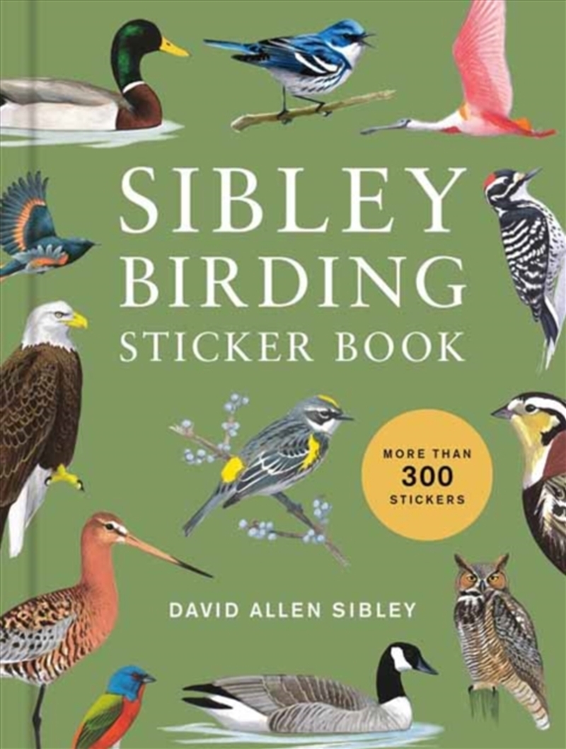 Sibley Birding Sticker Book : With More Than 300 Stickers: Stickers for Journals, Water Bottles, Lap/Product Detail/Crafts & Handiwork