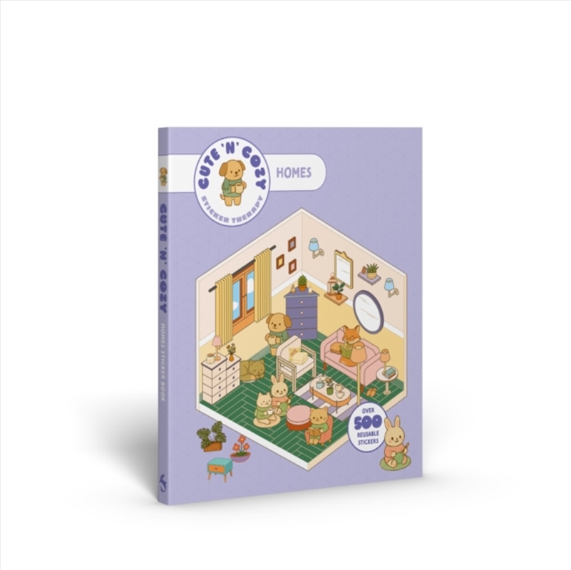Cute 'n' Cozy Sticker Therapy: Homes : Over 500 reusable stickers!/Product Detail/Crafts & Handiwork