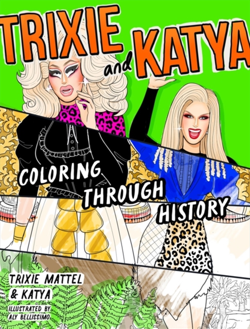 Trixie and Katya Coloring Through History/Product Detail/Crafts & Handiwork