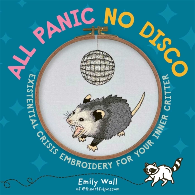 All Panic No Disco : Existential Crisis Embroidery for Your Inner Critter/Product Detail/Crafts & Handiwork