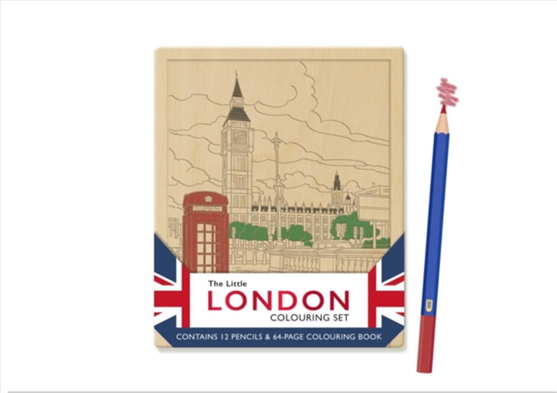 The Little London Colouring Set : Contains 12 colour pencils and a 64-page colouring book/Product Detail/Kids Colouring