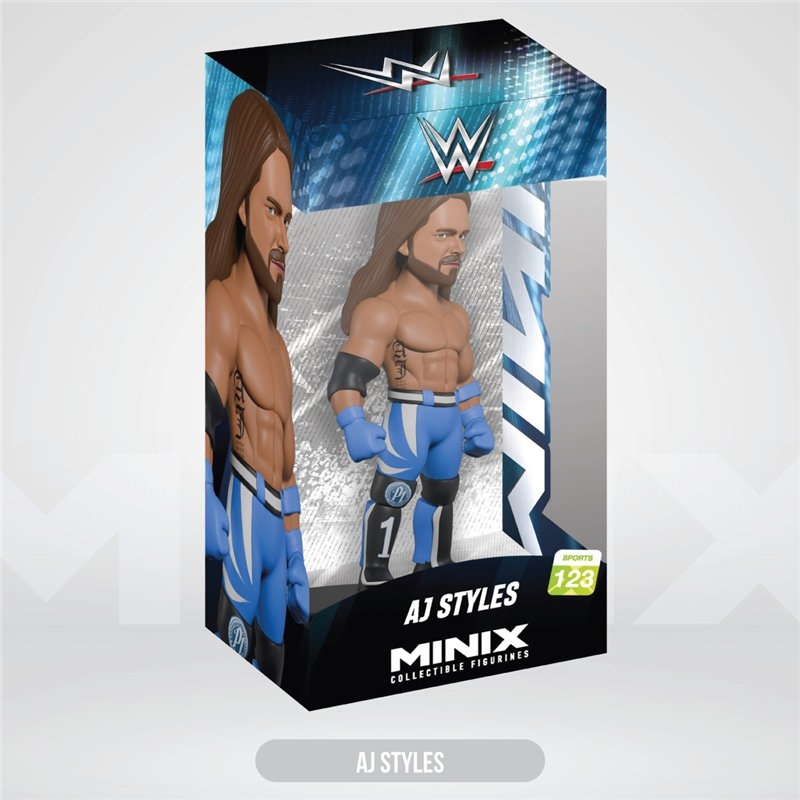 MINIX - WWE AJ Styles 123/Product Detail/Figurines