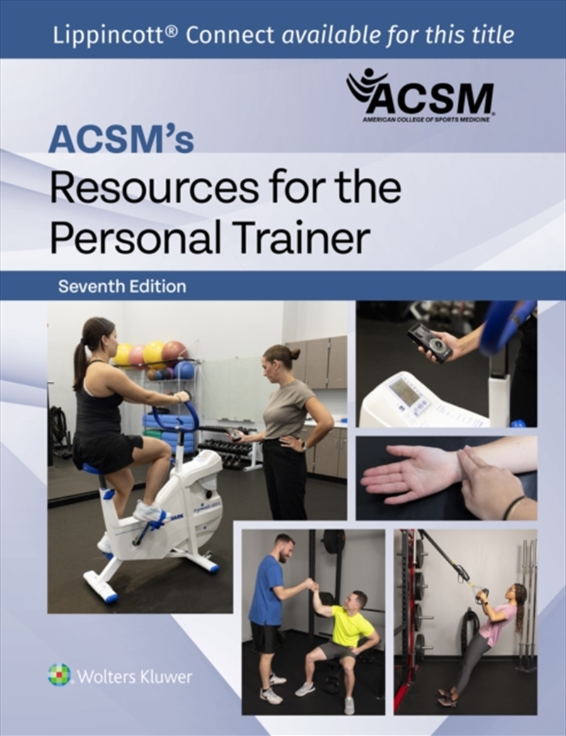 Acsm's Resources For The Personal Trainer/Product Detail/Healthcare