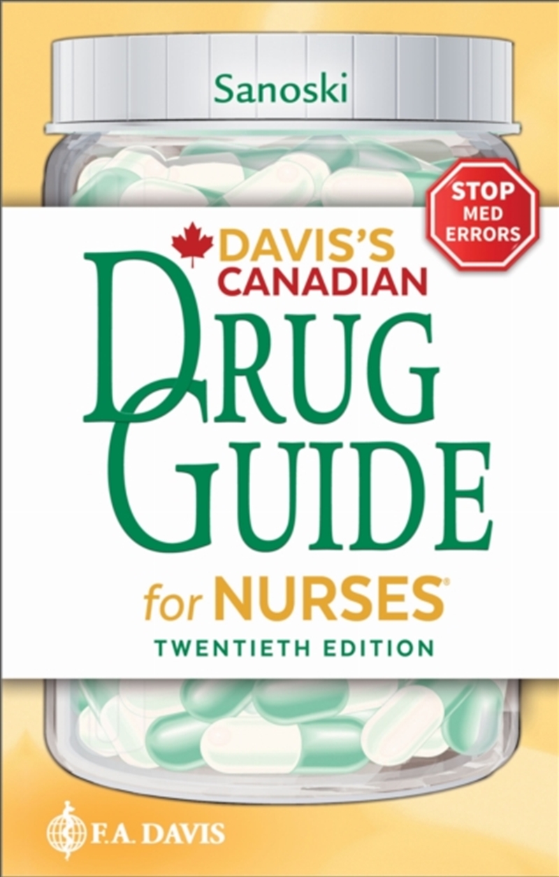 Davis's Canadian Drug Guide For Nurses/Product Detail/Healthcare
