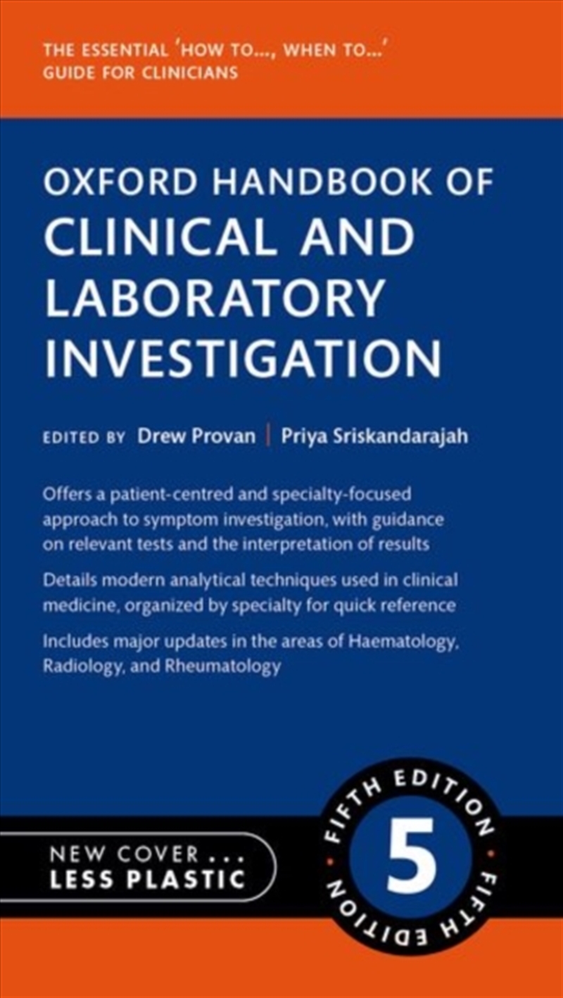 Oxford Handbook Of Clinical And Laboratory Investigation/Product Detail/Healthcare