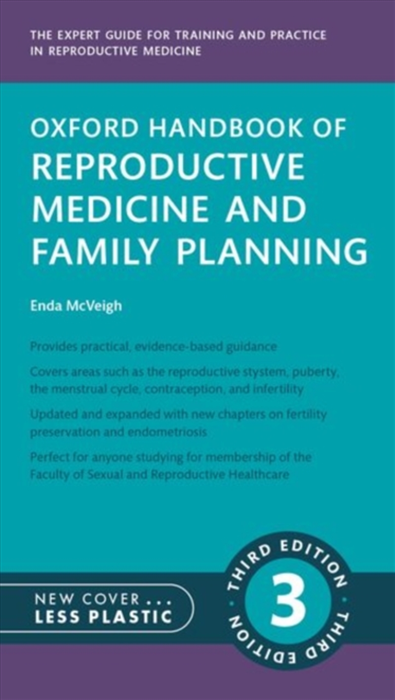 Oxford Handbook Of Reproductive Medicine And Family Planning/Product Detail/Healthcare