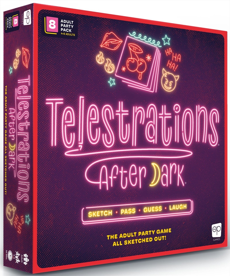 Telestrations After Dark (17+ Year) 8 Player New Edition/Product Detail/Adult Games