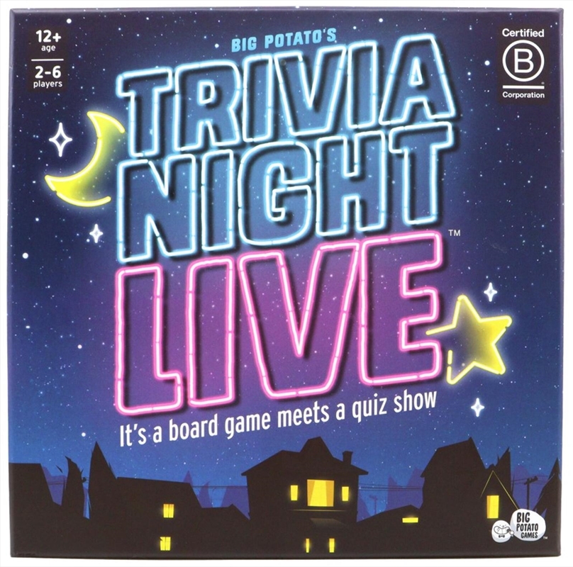 Trivia Night Live/Product Detail/Board Games