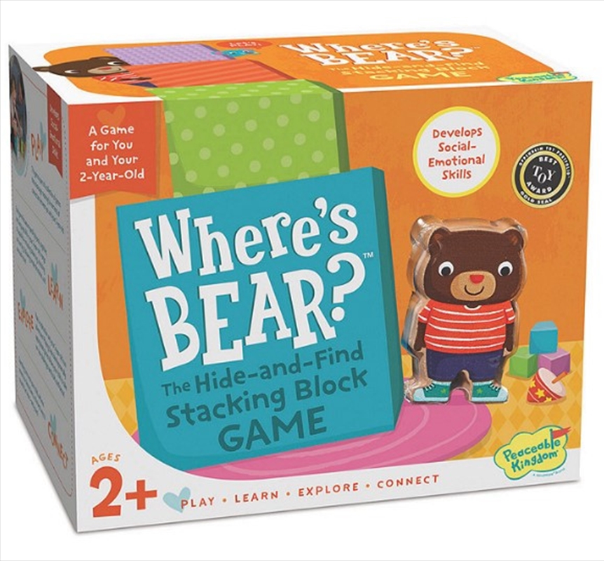 Where's Bear?/Product Detail/Board Games