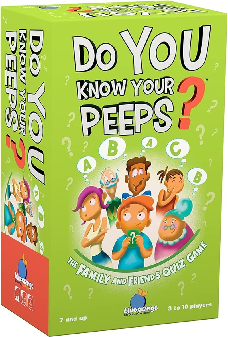 Do You Know Your Peeps?/Product Detail/Card Games
