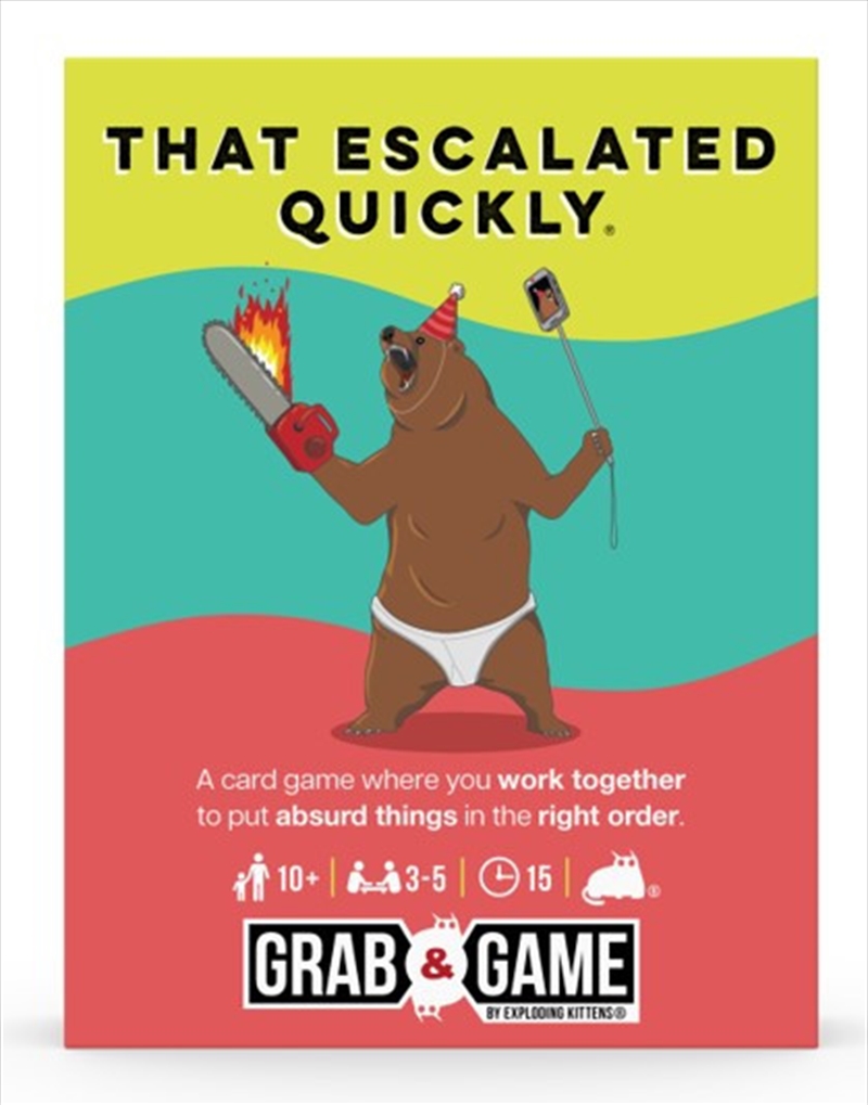 Grab & Game - That Escalated Q/Product Detail/Card Games