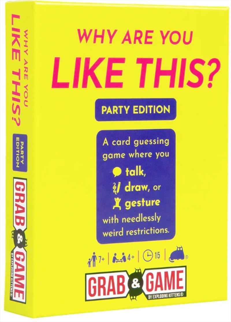Grab & Game - Why Are You Like/Product Detail/Card Games