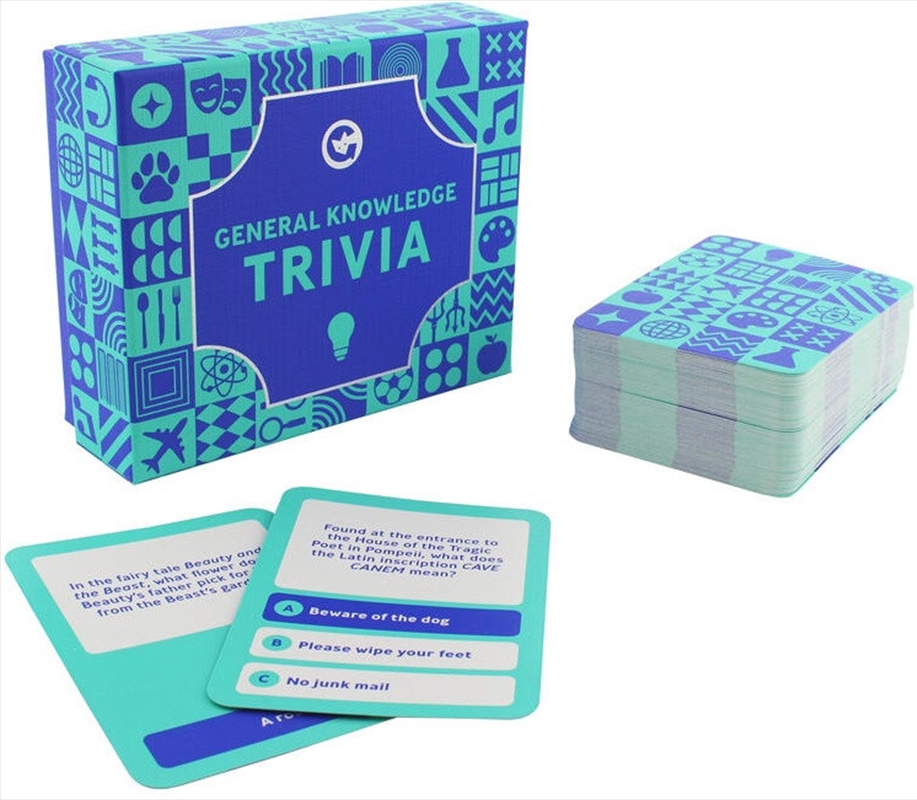 General Knowledge Trivia/Product Detail/Card Games