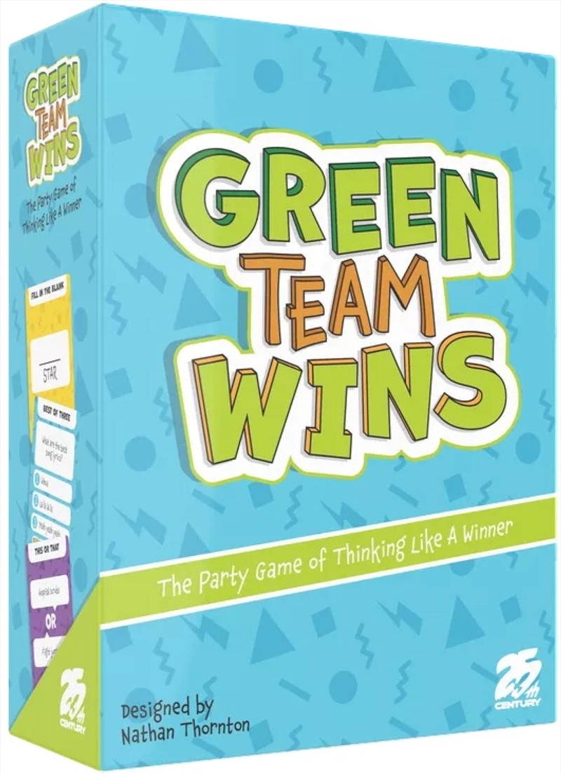 Green Team Wins/Product Detail/Card Games