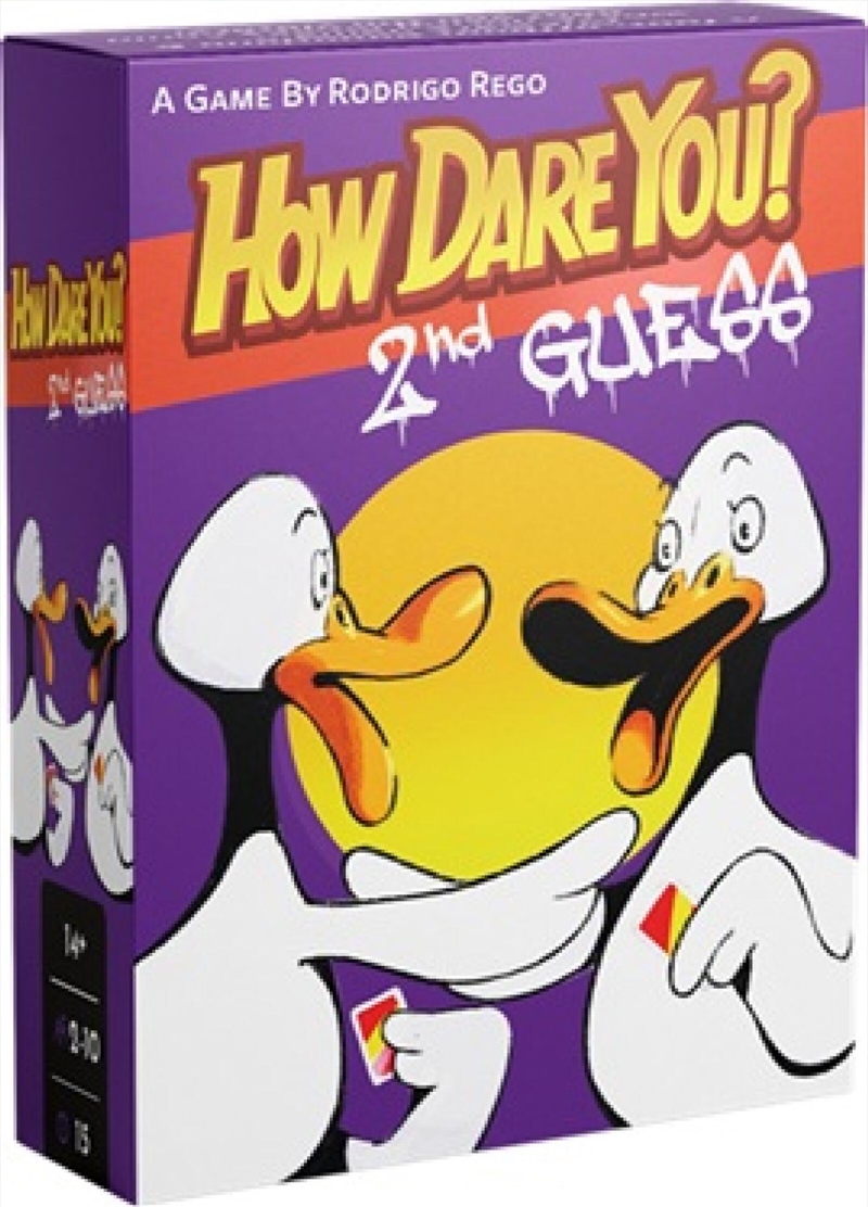 How Dare You 2nd Guess/Product Detail/Card Games