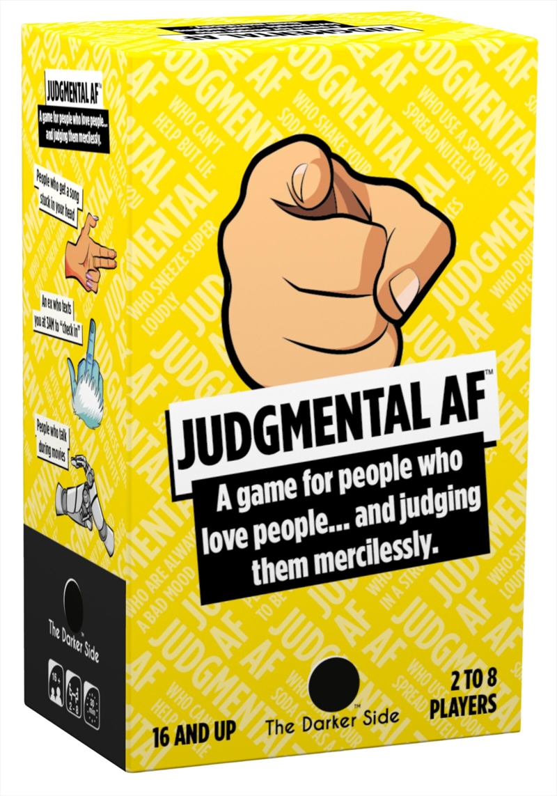 Judgmental Af/Product Detail/Card Games