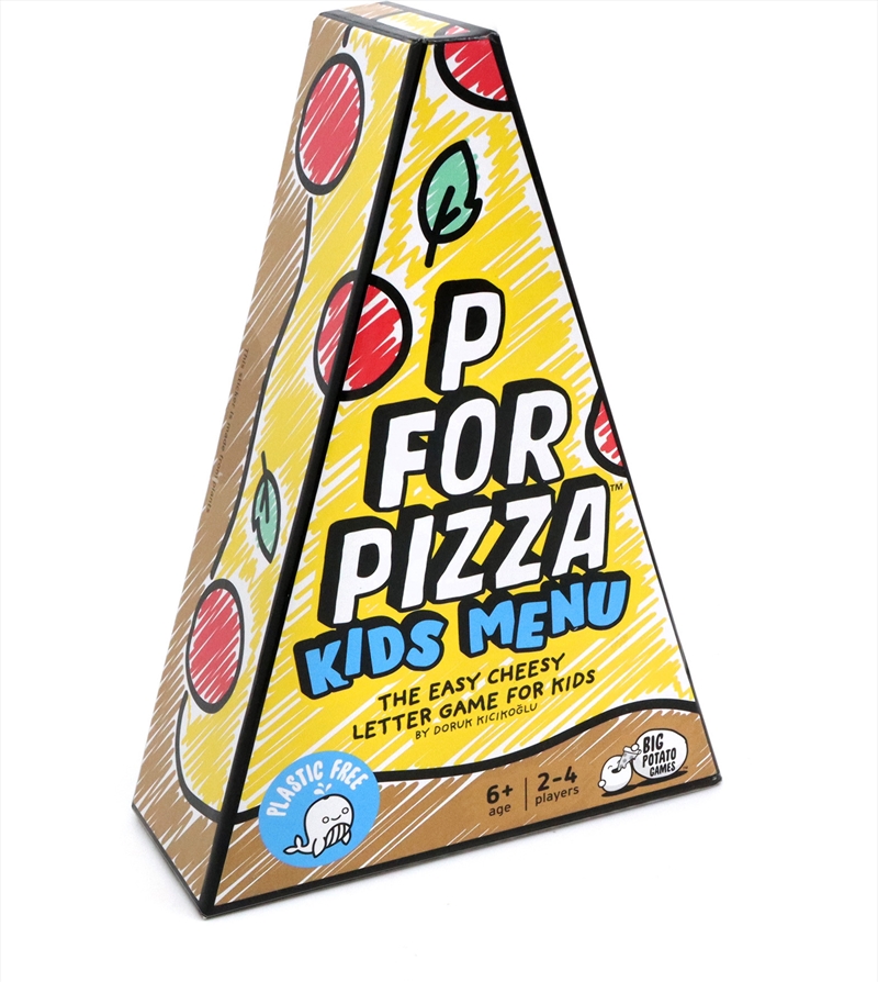P For Pizza Kids Menu/Product Detail/Card Games