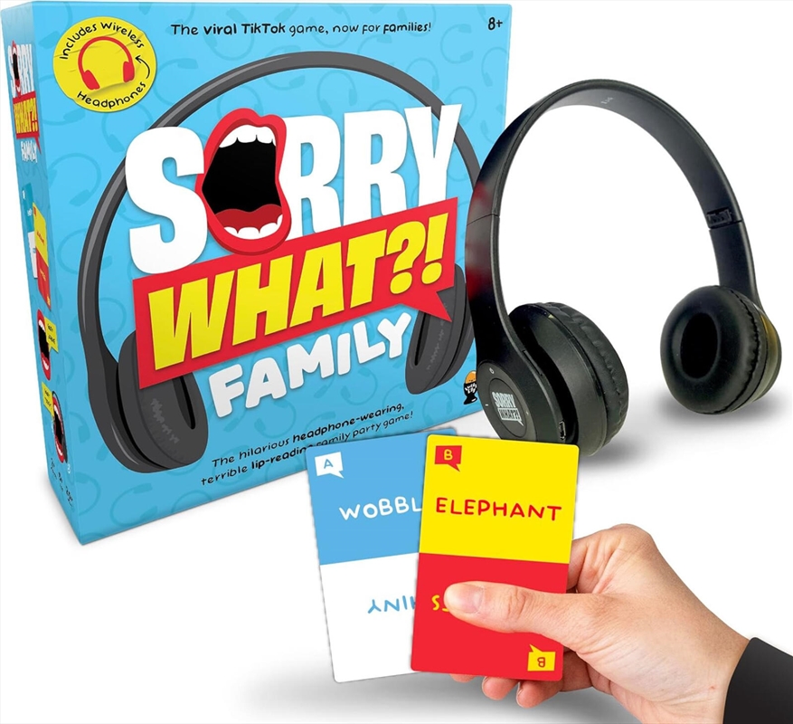 Sorry, What?! Family Edition/Product Detail/Card Games