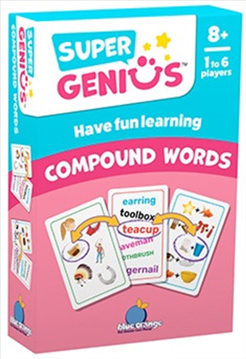 Super Genius Compound Words/Product Detail/Card Games