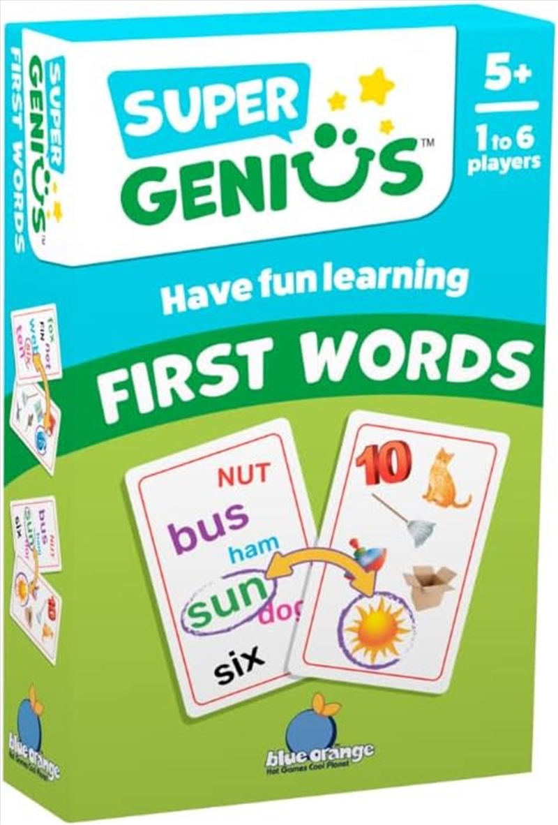 Super Genius First Words/Product Detail/Card Games
