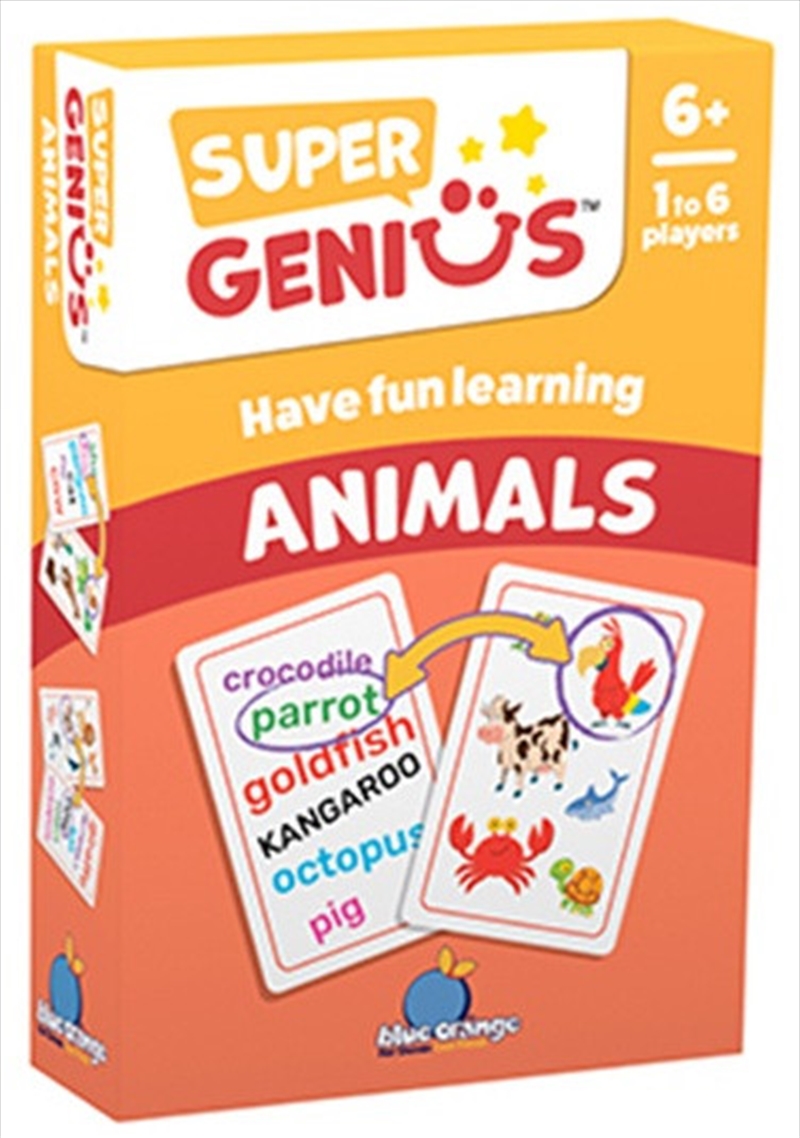 Super Genius Animals/Product Detail/Card Games