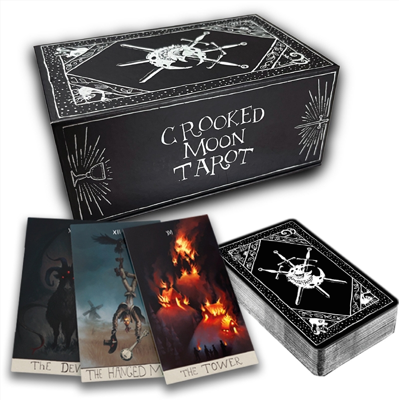 The Crooked Moon Tarot Deck With Guide Book And Bag/Product Detail/Tarot & Fortune