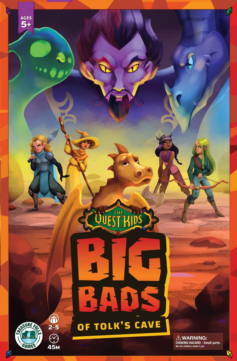 The Quest Kids Big Bads Of Tolk's Cave Expansion/Product Detail/Card Games