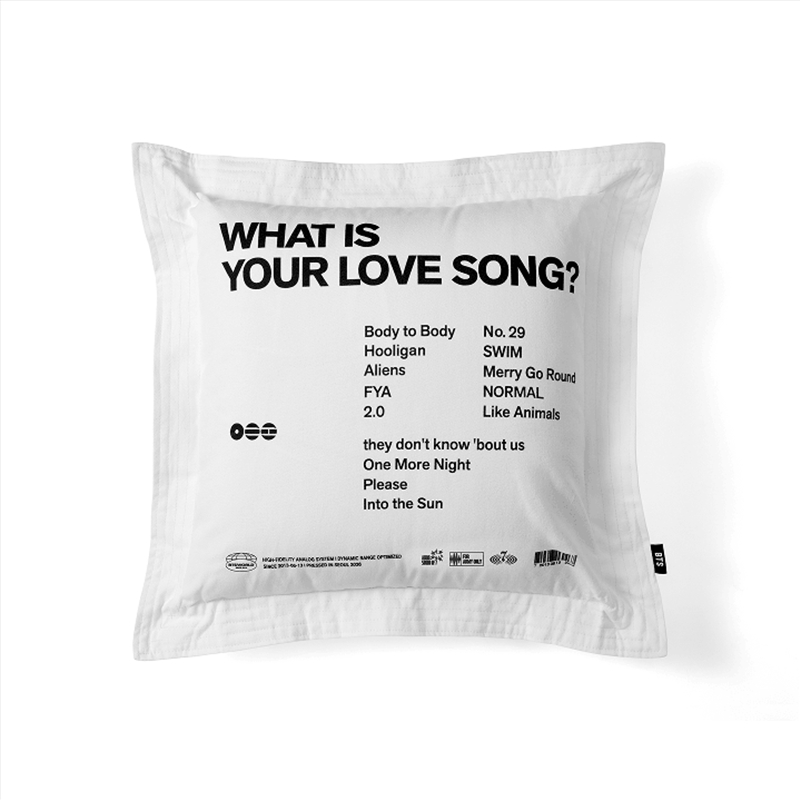 Bts - Arirang Vinyl Official Md Cushion (Tracklist)/Product Detail/KPOP Merch